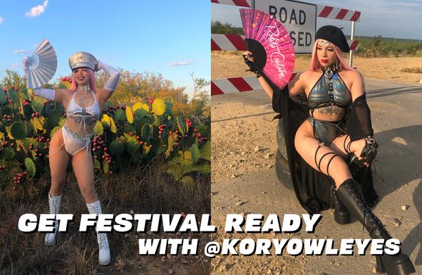 Get Festival Ready with @koryowleyes